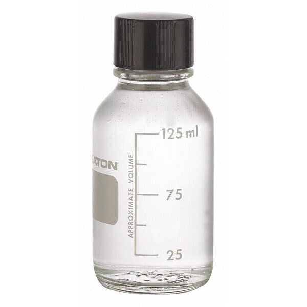 Media Bottle, 125mL, 119mm H, PK48