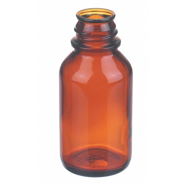 Media Bottle, 125mL, 119mm H, PK48