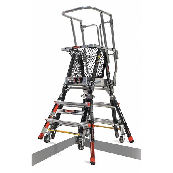 3 to 5 ft Fiberglass Platform Stepladder