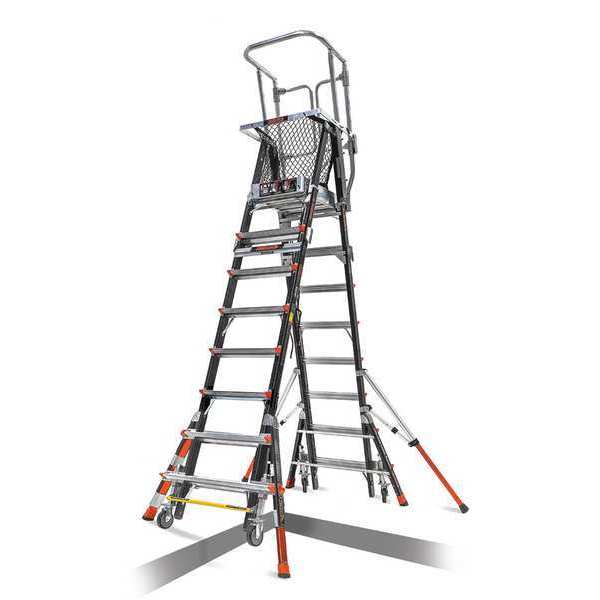 8 to 14 ft Fiberglass Platform Stepladder