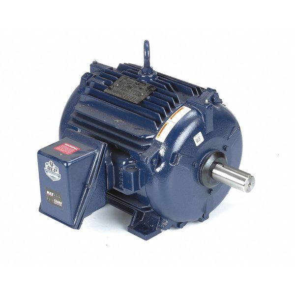 Cooling Tower Motor, Three Phase, 15 HP, 1,775 Nameplate RPM, 230/460V AC, 254TV Frame