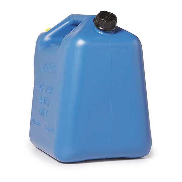 Water Container, 5 gal., Blue, 14-3/4 in. H