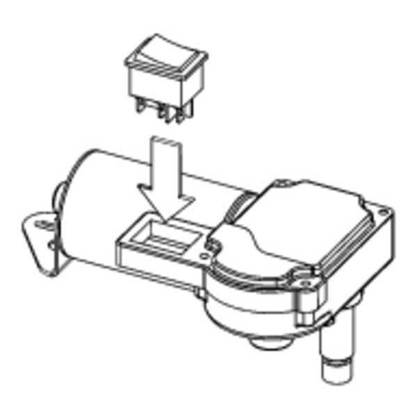 Wiper Motor, 2-1/2