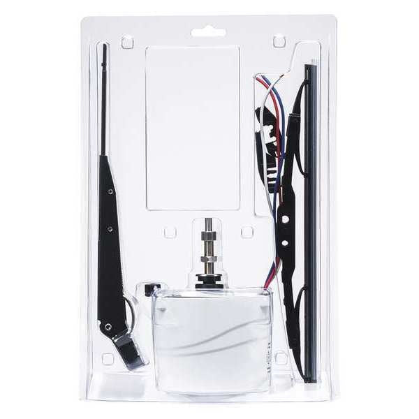 Wiper Motor Kit, 12V, 110 deg. Wipe Angle
