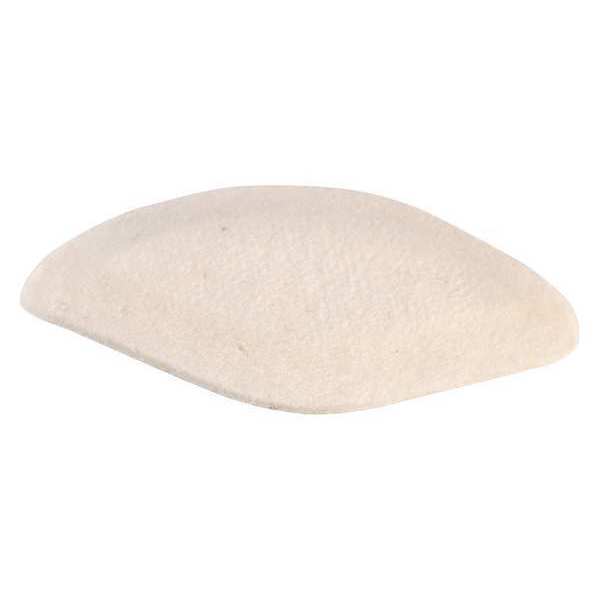 Adhesive Felt Pad, White, 2-3/8