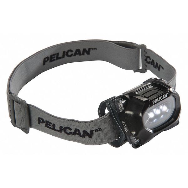 Headlamp, Industrial, Black, 33/17lm