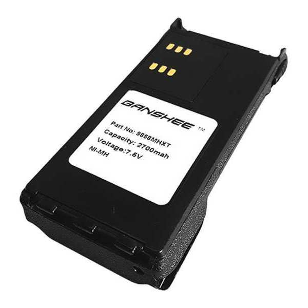 Battery Pack, Fits Motorola Brand, 2000mAh