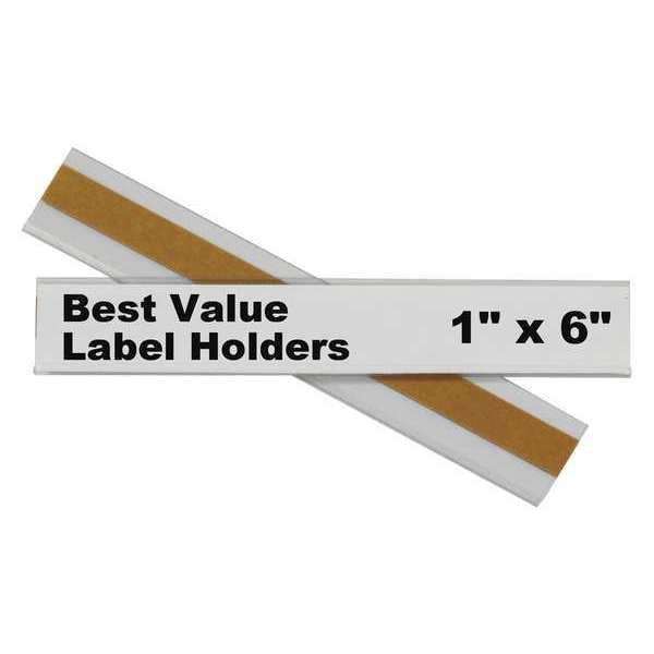 Label Holder, Self Adhesive, 1
