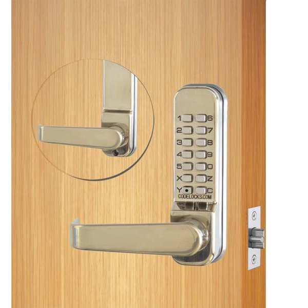 Mechanical Lockset, Powder Coated, Lever