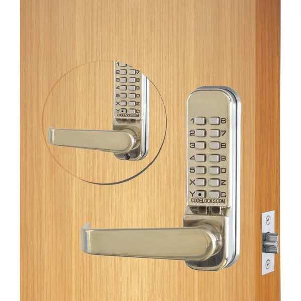 Mechanical Lockset, Powder Coated, Lever