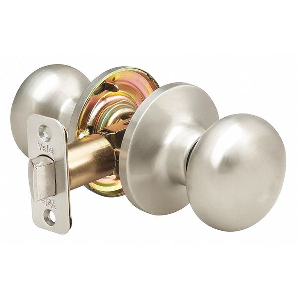 Knob Lockset, Mechanical, Entrance, Grd. 3