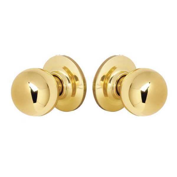 Knob Lockset, Mechanical, Passage, Grd. 2