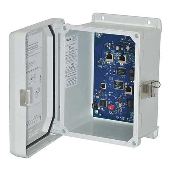 PoE Transceiver, 2 Cam. Inputs, 7-21/64