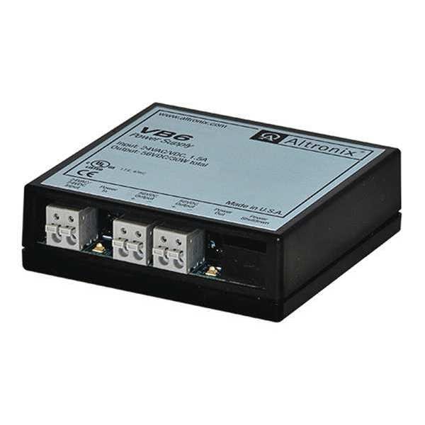 Power Supply, 24VAC/DC @ 1.5A Input V, Blk