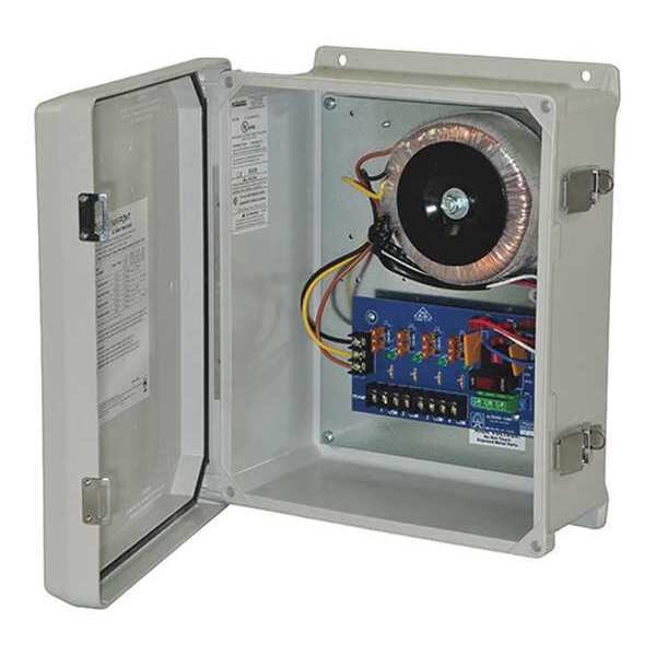 Power Supply, 4 Fuse Protected Outputs