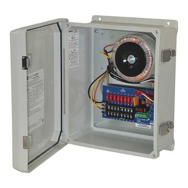 Power Supply, 8 Fuse Protected Outputs
