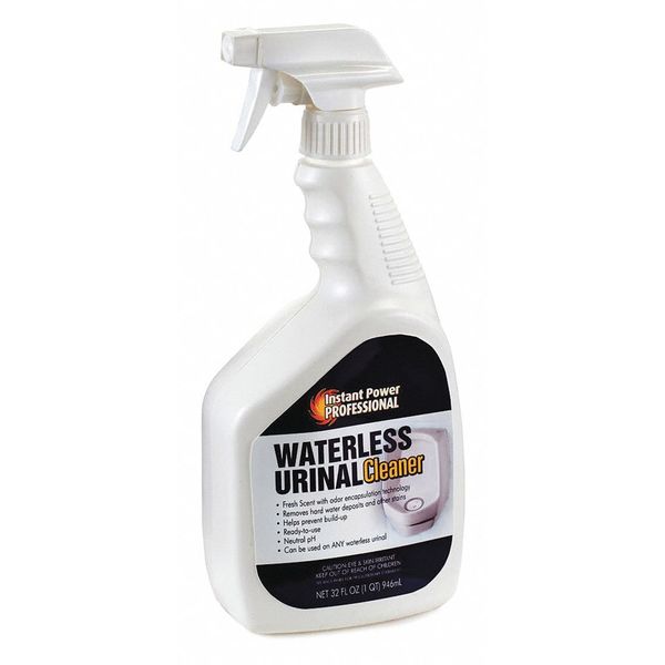 Waterless Urinal Cleaner, Clear, 32 oz.