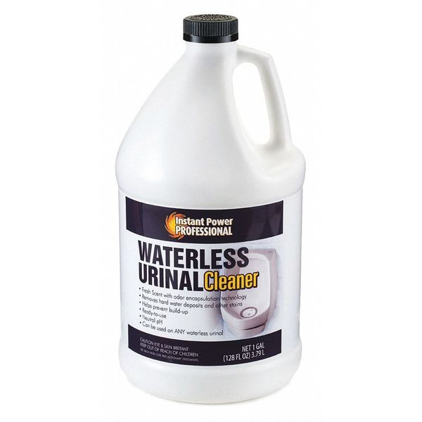 Waterless Urinal Cleaner, Clear, 1 gal.