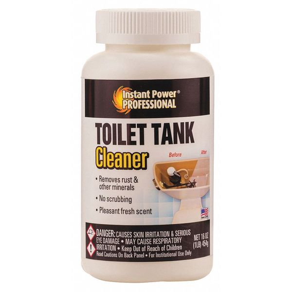 Toilet and Urinal Cleaner, Clear, 1 lb.
