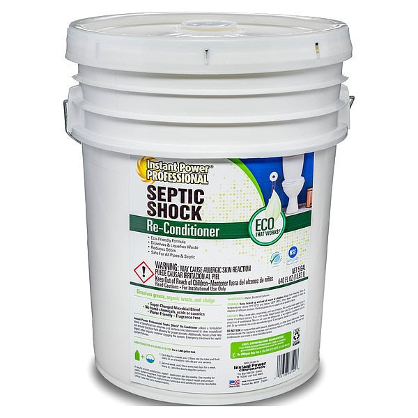 Septic Shock Reconditioner, 5 gal., Box