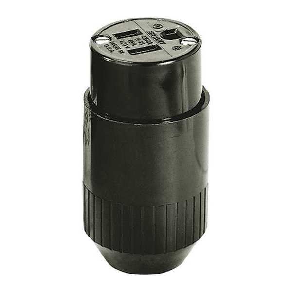 Straight Blade Connector, Nylon, 125VAC