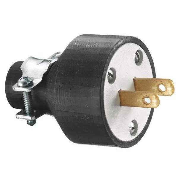 2 Wire Commercial Straight Blade Plug 125VAC 15A