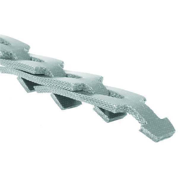 Link V-Belt, 100 ft. Outside Length, 3/8