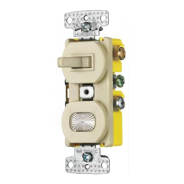 Device, Ivory, Switch/Pilot Light Wiring
