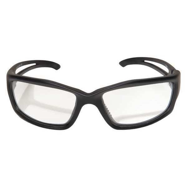 Safety Glasses, Wraparound Clear Polycarbonate Lens, Anti-Fog, Scratch-Resistant