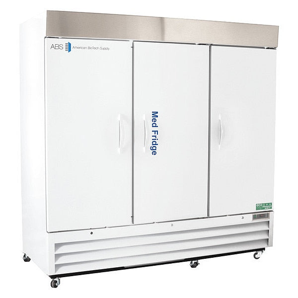 Refrigerator, Three Solid Door, 72 cu. ft.