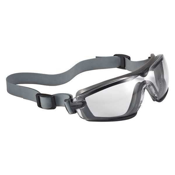 Safety Goggles, Clear Anti-Fog, Scratch-Resistant Lens, Cobra TPR Series