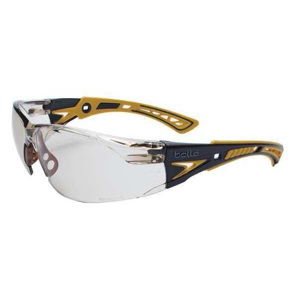 Safety Glasses, Wraparound CSP Polycarbonate Lens, Anti-Fog, Scratch-Resistant