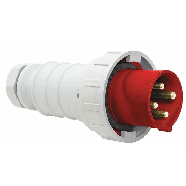 Pin and Sleeve Plug, Orange, 480VAC