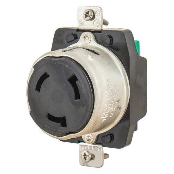 Locking Receptacle, 250VAC, 50A