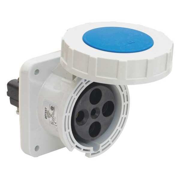 Pin and Sleeve Receptacle, 5 HP, 240VAC