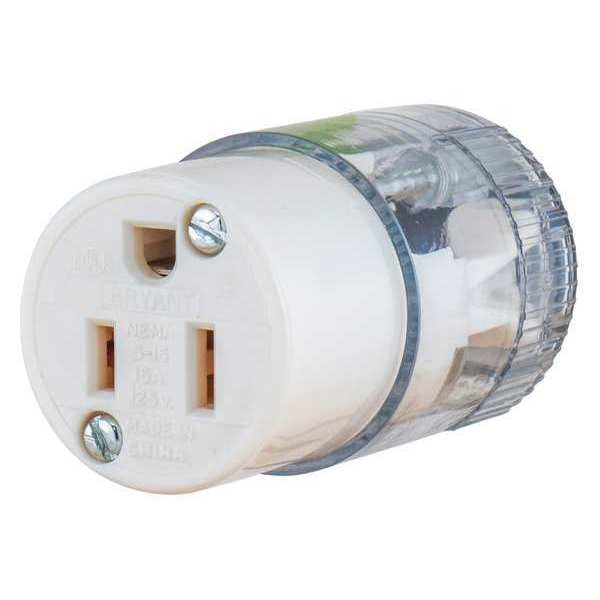 Blade Connector, Transparent, 15A, Hospital
