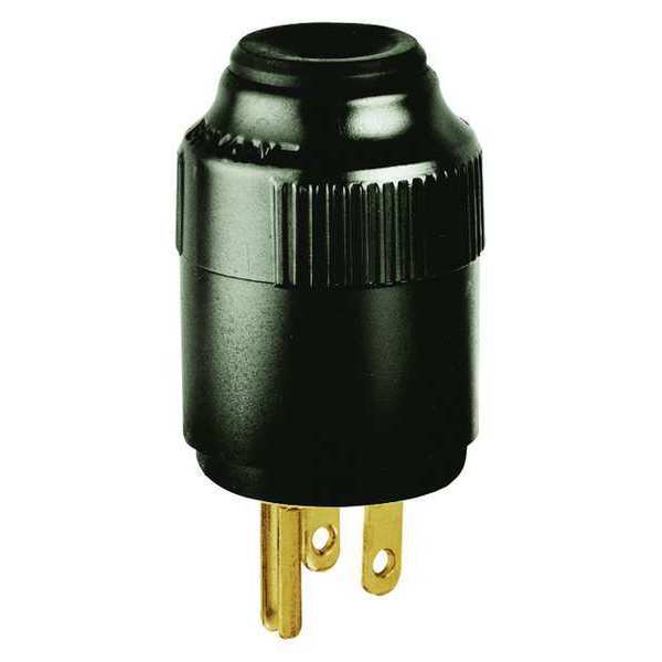 3 Wire Industrial Straight Blade Plug 125VAC 15A