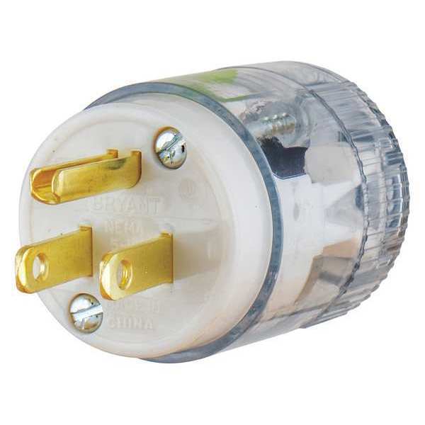 3 Wire Straight Blade Plug Hospital Grade 125VAC 15A