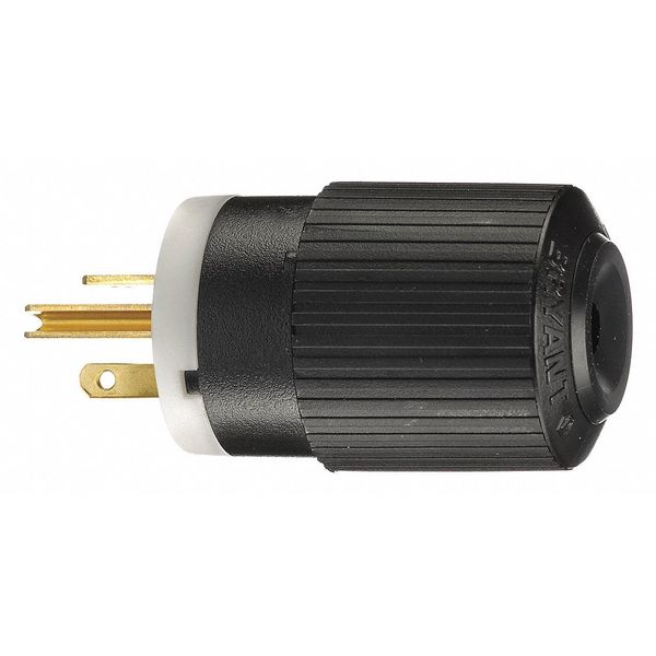 3 Wire Industrial Straight Blade Plug 125VAC 20A