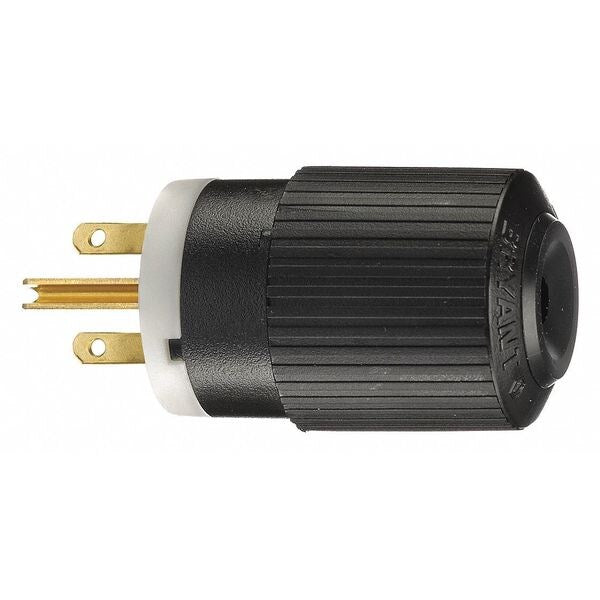 3 Wire Industrial Straight Blade Plug 250VAC 15A
