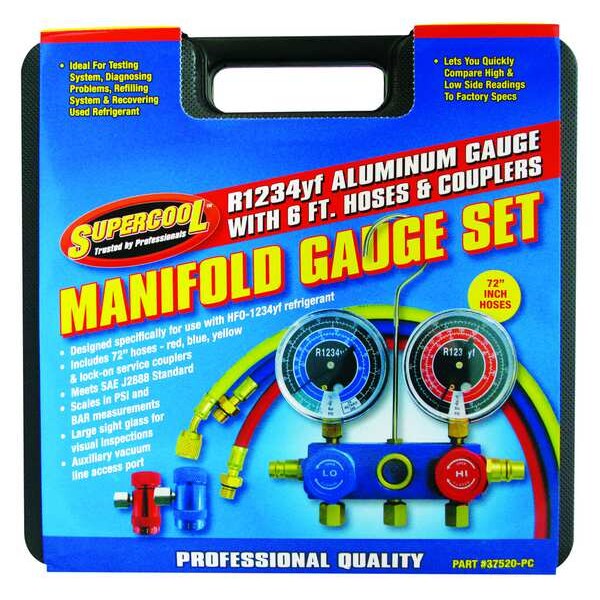 Mechanical Manifold Gauge Set, Type Auto