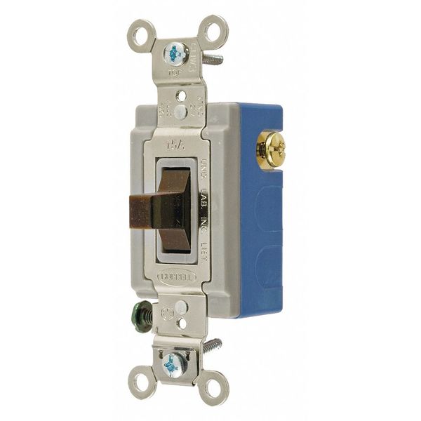 Wall Switch, Brown, 15A, 1/2 to 2 HP
