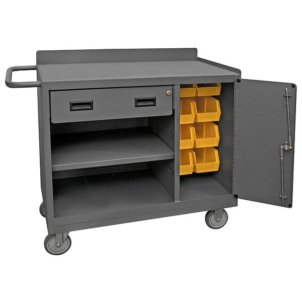 Mobile Workbench, 1200 lb., 18 inL, 36 inW