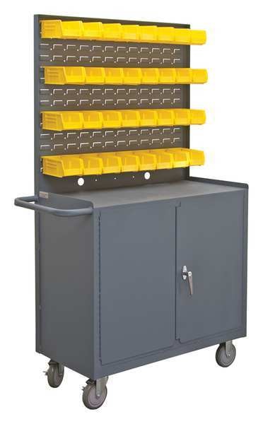 Mobile Workbench, 1200 lb., 18 inL, 36 inW
