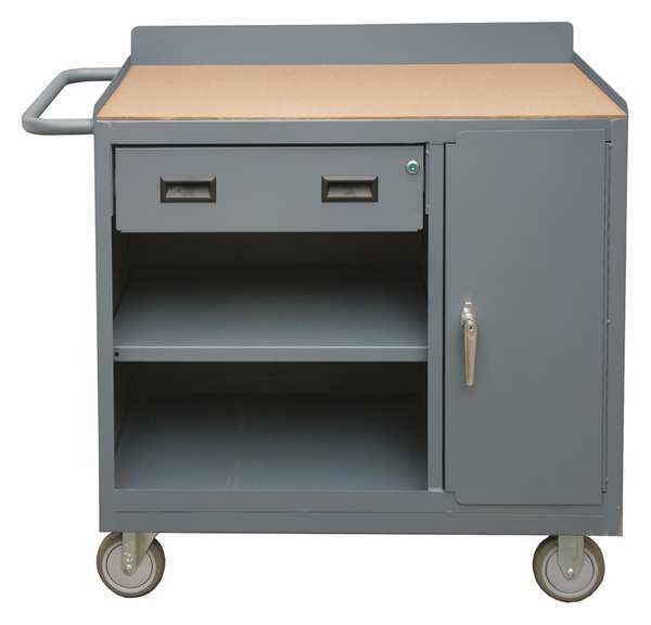 Mobile Workbench, 1200 lb., 18 inL, 36 inW