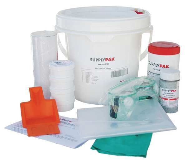 Mercury Spill Kit, 2 gal.