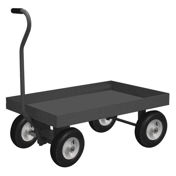 Wagon Truck, 2000 lb., Pneumatic, Gauge: 14