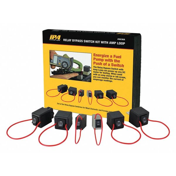 Relay Bypass Switch Kit, Handheld, 6 pcs.