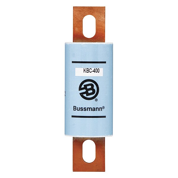 Semiconductor Fuse, Fast Acting, 400 A, KBC Series, 600V AC, Not Rated, 5-1/8