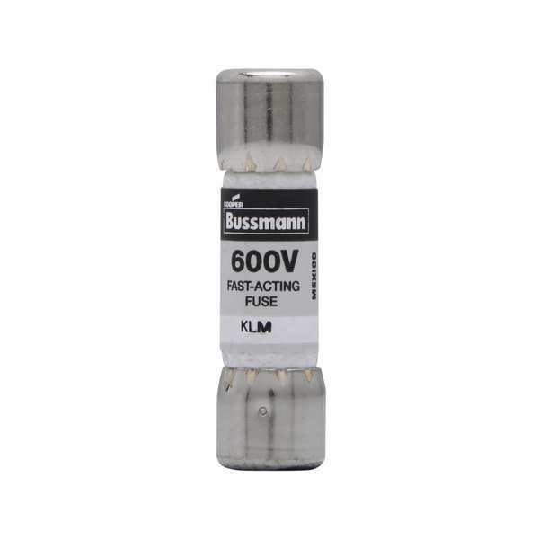 Fuse, Fast Acting, 3A, KLM Series, 600V AC, 600V DC, 1-1/2